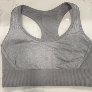 Gray sports bra NWOT